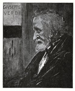 Giuseppe Verdi da Aubrey Beardsley